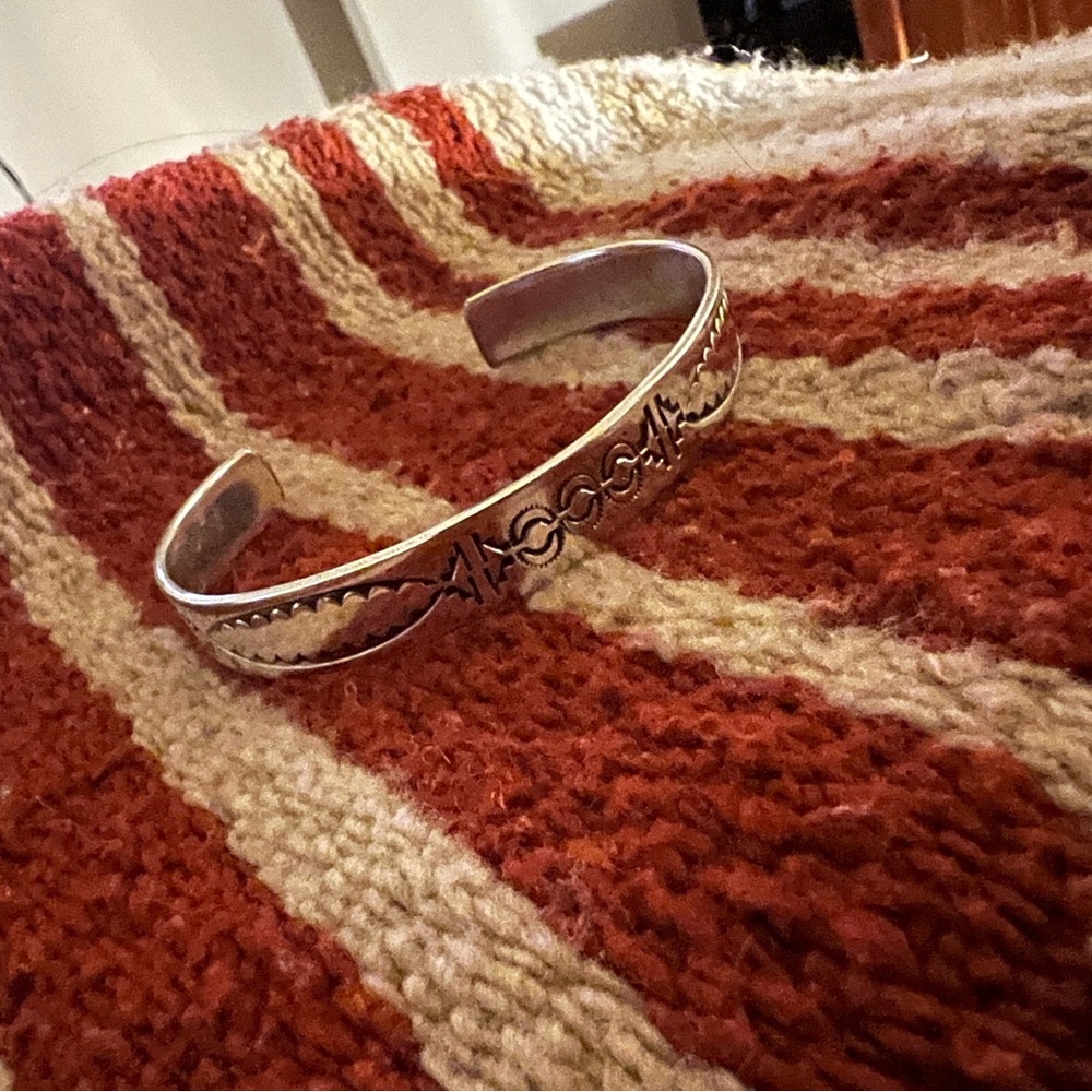 Sterling Silver Cuff Bracelet - Picture 4 of 4